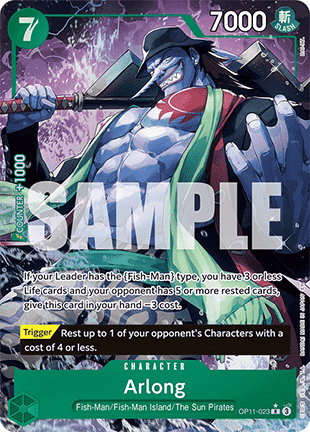 Arlong (OP11-023) (V.2) OP11 Alternate Art Near Mint Englisch