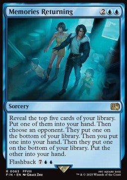 Memories Returning FIN-63 Rare Excellent Deutsch Foil