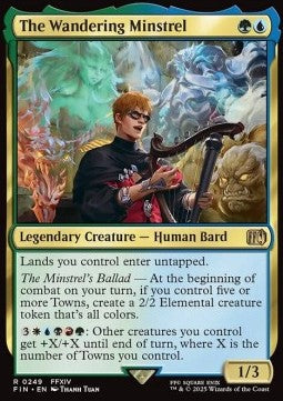 The Wandering Minstrel FIN-249 Rare Excellent Englisch