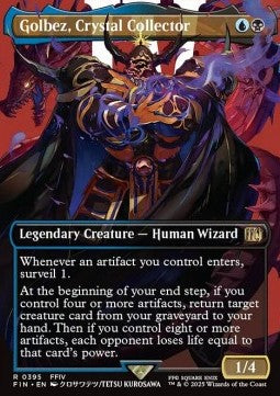 Golbez, Crystal Collector (V.1) XFIN-395 Rare Near Mint Englisch Foil