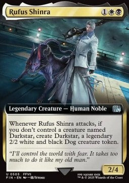 Rufus Shinra XFIN-503 Uncommon Near Mint Englisch