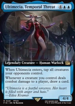 Ultimecia, Temporal Threat (V.1) XFIN-441 Rare Near Mint Deutsch