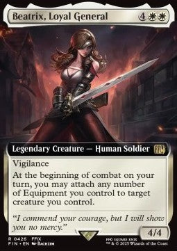 Beatrix, Loyal General XFIN-426 Rare Near Mint Englisch