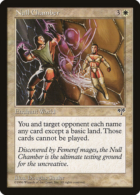 Null Chamber MIR- Rare Light Played Englisch