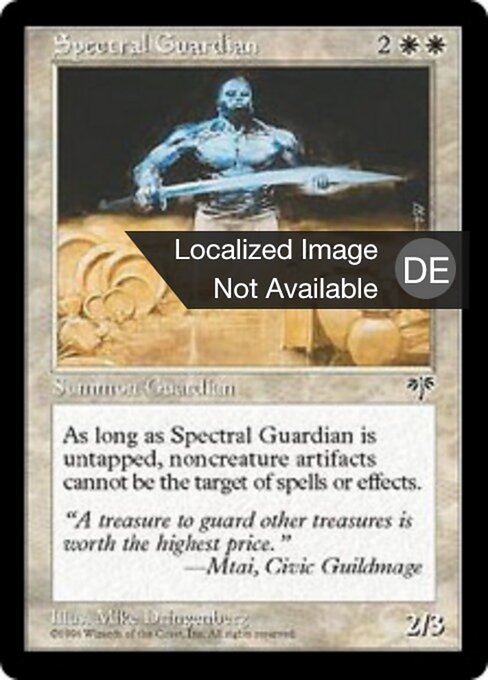 Spektralwächter MIR- Rare Played Deutsch