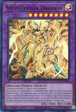 Sekreterion-Drache (V.1) DUAD-037 Ultra Rare Near Mint Deutsch 1. Auflage