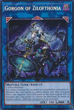 Gorgon von Zilofthonia (V.1) DUAD-050 Secret Rare Near Mint Deutsch 1. Auflage
