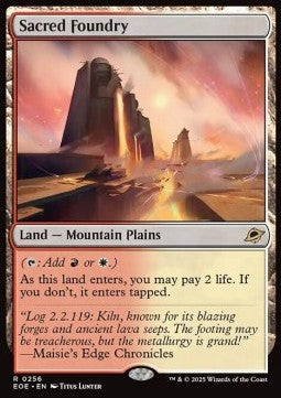 Sacred Foundry EOE-256 Rare Near Mint Englisch Foil
