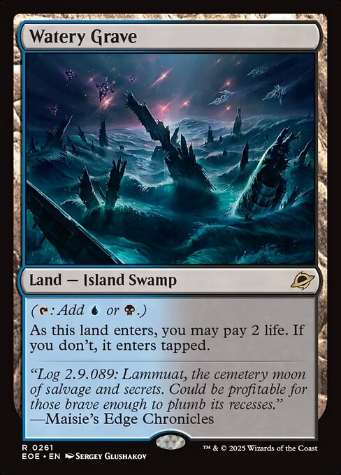 Watery Grave EOE-261 Rare Near Mint Englisch