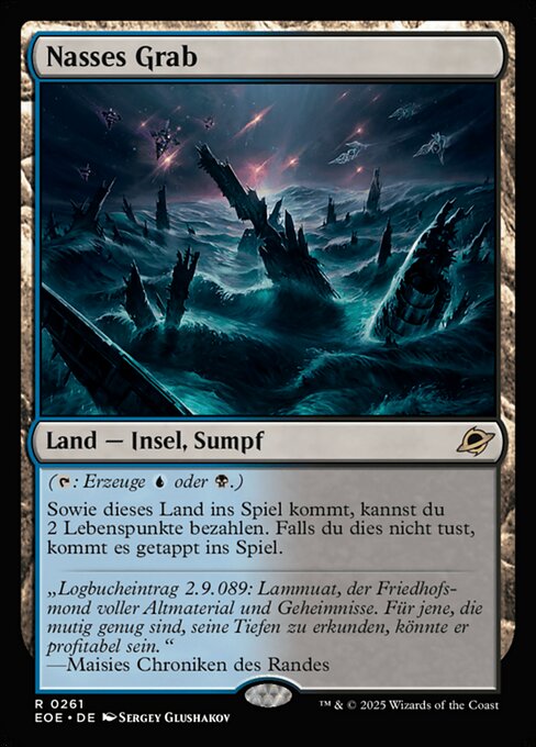Nasses Grab EOE-261 Rare Near Mint Deutsch