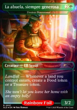 Tireless Provisioner SLDLAC-2057 Rare Near Mint Englisch Foil