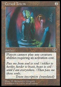 Verfluchtes Totem MIR- Rare Light Played Deutsch