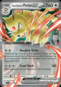 Team Rockets Snobilikat ex SVP-218 Promo Near Mint Deutsch