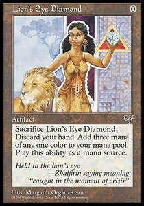 Lion's Eye Diamond MIR- Rare Good Englisch
