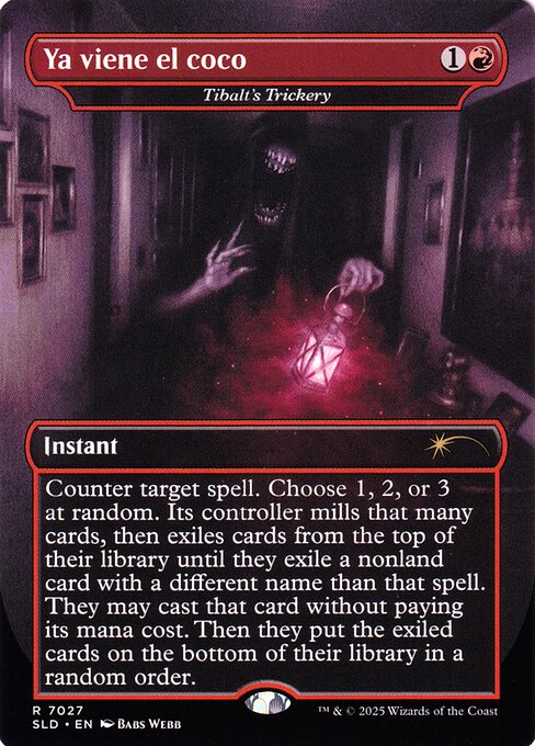 Tibalt's Trickery SLD-7027 Rare Near Mint Englisch Foil