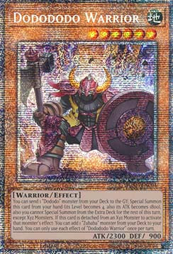 Dodododo-Krieger (V.2) DUAD-004 Starlight Rare Near Mint Deutsch 1. Auflage