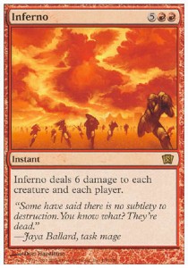 Inferno 8ED-196 Rare Good Deutsch