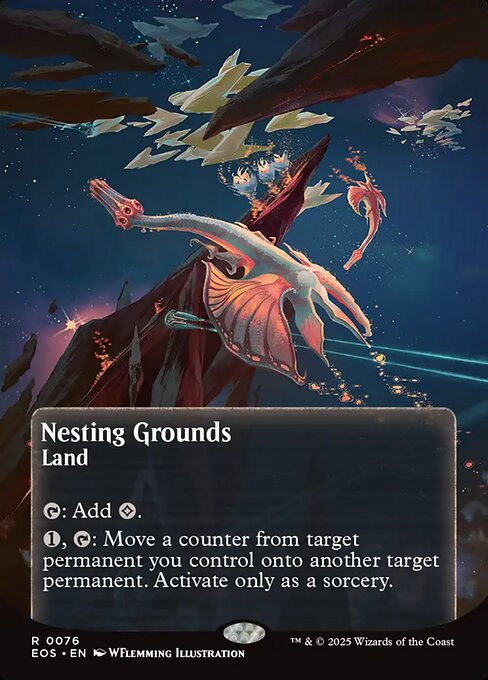 Nesting Grounds EOS-76 Rare Near Mint Englisch