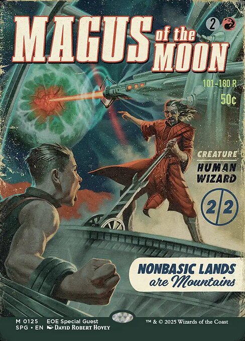 Magus of the Moon SPG-125 Rare Near Mint Englisch