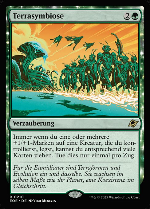 Terrasymbiosis EOE-210 Rare Near Mint Deutsch