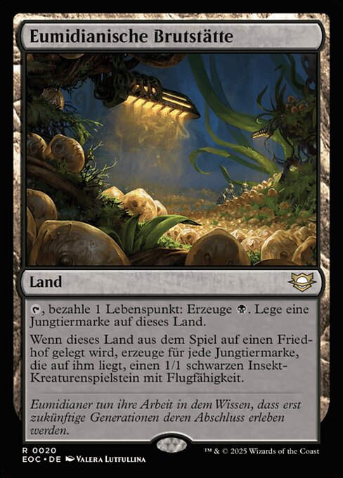 Eumidian Hatchery EOC-20 Rare Near Mint Deutsch