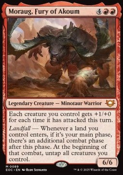 Moraug, Zorn von Akoum EOC-89 Mythic Near Mint Deutsch