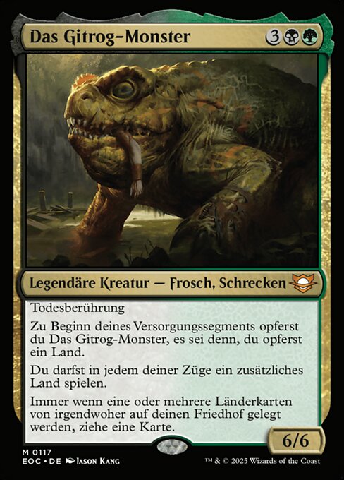 Das Gitrog-Monster EOC-117 Mythic Near Mint Deutsch