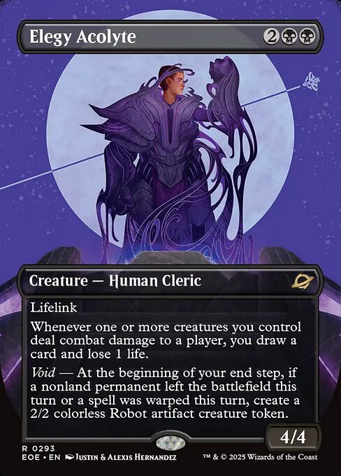 Elegy Acolyte XEOE-293 Rare Near Mint Englisch