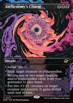 Archenemy's Charm XEOE-307 Rare Near Mint Deutsch Foil