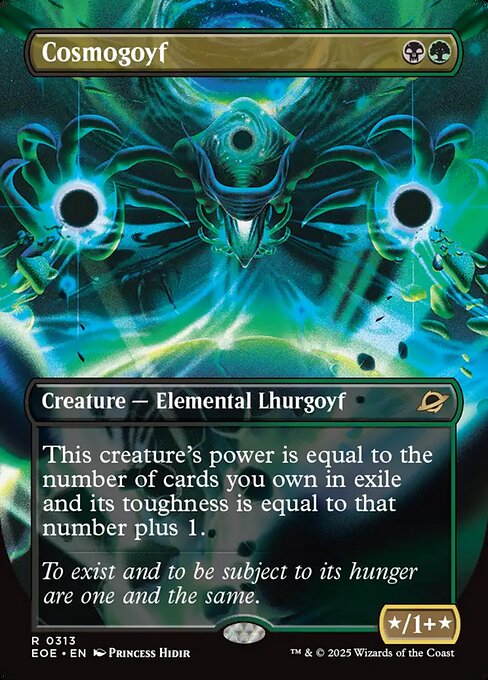 Cosmogoyf XEOE-313 Rare Near Mint Englisch Foil