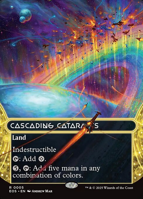 Cascading Cataracts EOS-5 Rare Near Mint Englisch Foil