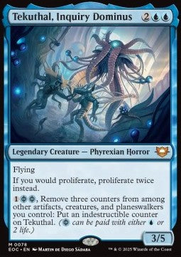 Tekuthal, Inquiry Dominus EOC-78 Mythic Near Mint Englisch