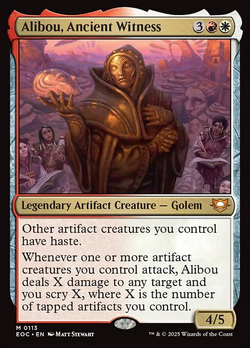 Alibou, Ancient Witness EOC-113 Mythic Excellent Englisch