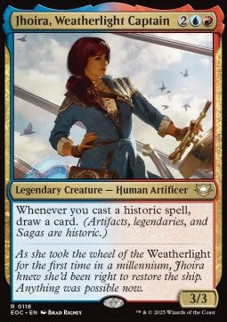 Jhoira, Weatherlight Captain EOC-118 Rare Near Mint Englisch