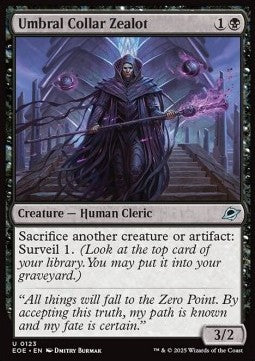 Umbral Collar Zealot EOE-123 Uncommon Excellent Deutsch