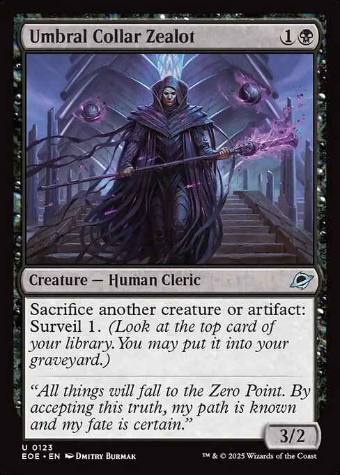 Umbral Collar Zealot EOE-123 Uncommon Near Mint Englisch