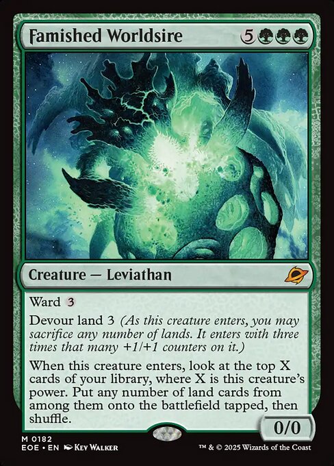 Famished Worldsire EOE-182 Mythic Near Mint Englisch