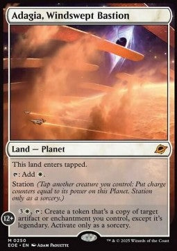 Adagia, Windswept Bastion EOE-250 Mythic Near Mint Englisch