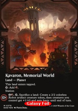 Kavaron, Memorial World XEOE-376 Mythic Near Mint Englisch Foil