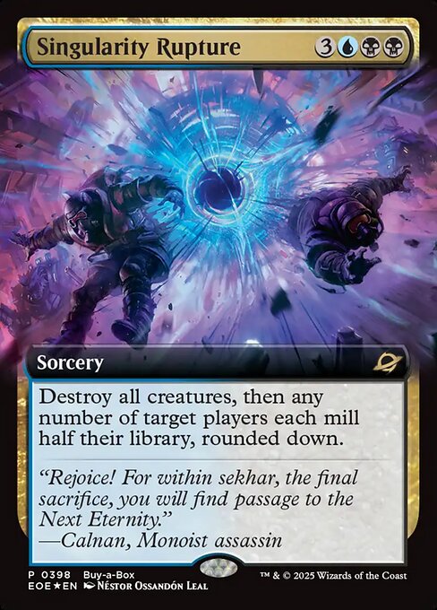 Singularity Rupture BABP-398 Rare Excellent Englisch Foil