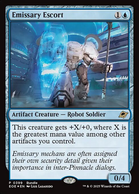 Emissary Escort PEOE-399 Rare Near Mint Englisch Foil
