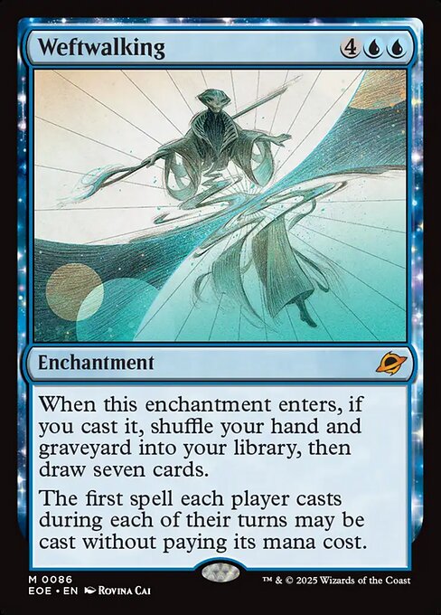 Weftwalking EOE-86 Mythic Near Mint Englisch Foil