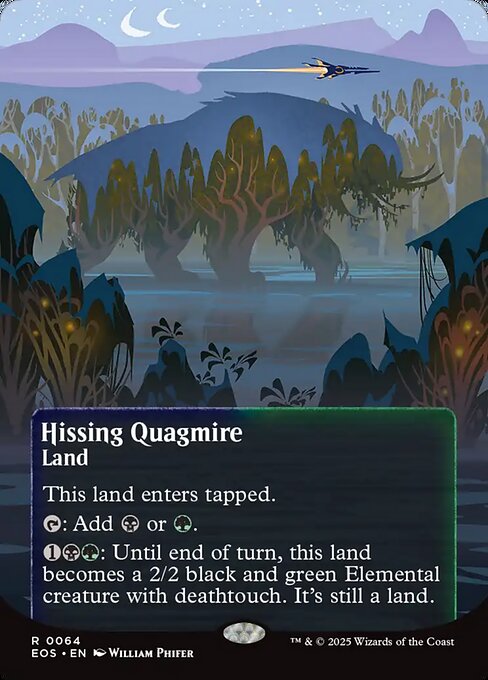 Hissing Quagmire EOS-64 Rare Near Mint Englisch