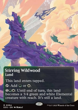 Stirring Wildwood EOS-84 Rare Near Mint Englisch Foil