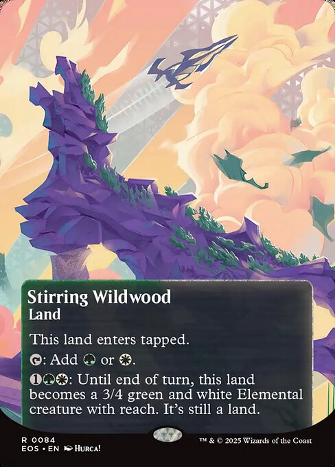 Stirring Wildwood EOS-84 Rare Near Mint Englisch Foil