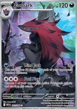 Zoroark WHT-143 Illustration Rare Near Mint Deutsch