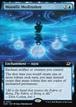 Moonlit Meditation XEOE-327 Rare Near Mint Englisch Foil