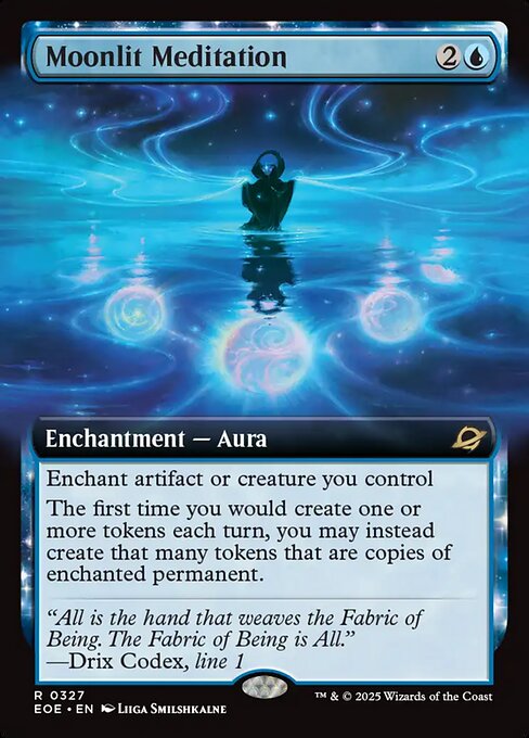 Moonlit Meditation XEOE-327 Rare Near Mint Englisch Foil