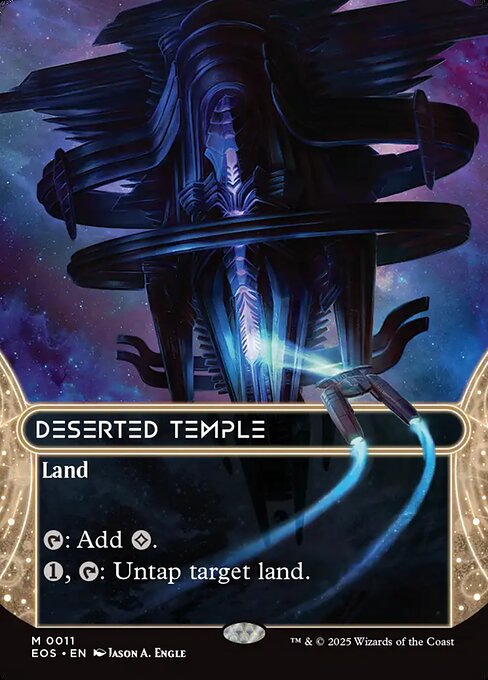 Verlassener Tempel (V.1) EOS-11 Mythic Near Mint Deutsch Foil