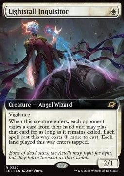 Lichthemmungs-Inquisitorin XEOE-320 Rare Near Mint Deutsch Foil
